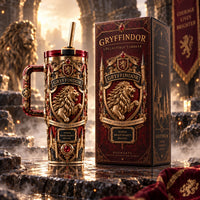 Where Brave Hearts Belong - A Crest Study in Red and Gold